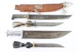 Lot of (4) Vintage Knives