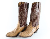 Pair of Exotic Hide Lucchese Boots