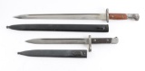 Lot of (2) Mauser Bayonets