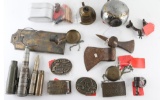 Bonanza Lot of Metal Objects And Collectibles