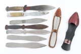 Lot of 8 Throwing Knives