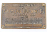 Bronze Builders Plate