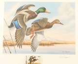 Utah III Migratory Waterfowl Etching Edition