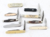 Lot of 9 knives