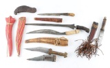 Lot Of 4 Ethnic Knives