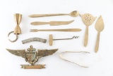 Lot Of Antique Brass Items