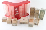 Vintage Winchester Ammo Display and Wads