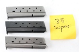 Lot of 1911 38 Super Magazines