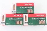 Lot of 40 S&W Ammo