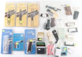 Lot of Handgun Grips & Recoil Springs