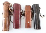 Lot of Leather Rifle Scope Cases