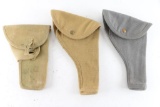 British WW2 Holster Lot.