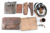 Large lot of Leather