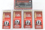 Lot of 17HMR Mixed Factory Brands