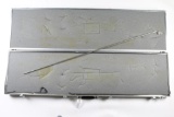 Large Aluminum Locking Rifle Case