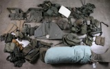 Large Lot of Military Web Gear & Armor