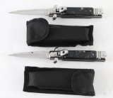 Lot of (2) Chinese Switchblade Knives