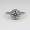 Beautiful Fine Quality Halo Style Diamond Ring