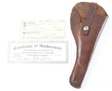 Leather Holster Owned by John L Hart