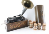 Vintage Edison Home Phonograph