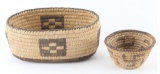 Collection Of Two Small Pima Baskets