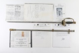 Identified Civil War Model 1860 S&F Officers Sword