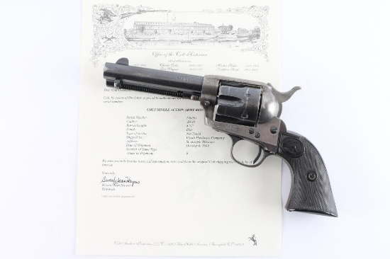 Colt Single Action Army .38 WCF SN: 190061