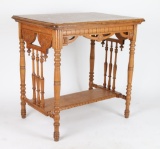 Victorian Spindle Leg Table