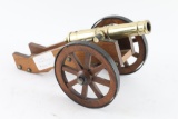 Small Brass Model of Cannon