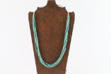 Multi-Strand Turquoise Necklace