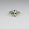 Fabulous Aquamarine and Diamond Ring