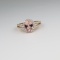 Lovely Morganite and Diamond Ring