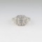 Radiant Art Deco style Diamond Ring
