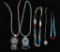 Lot Of 5 Indian Bead Necklaces