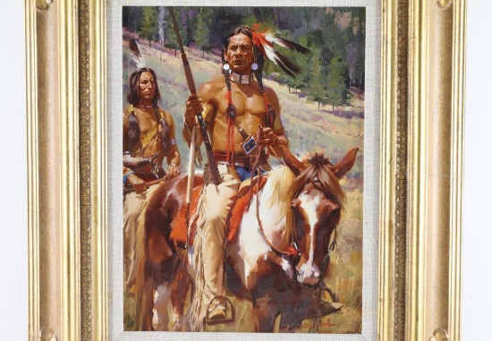 Original Oil on Canvas