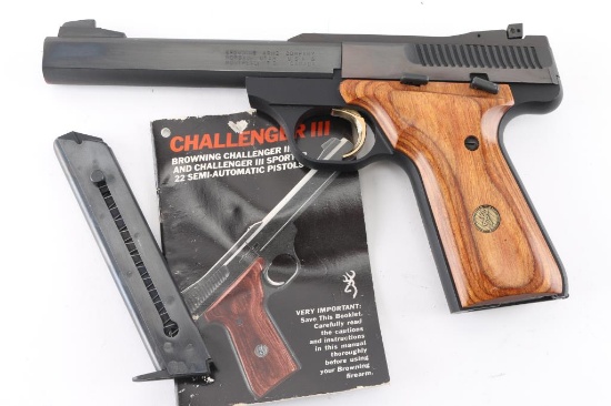 Browning Challenger III 22LR SN: 655PW02922