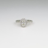 Radiant Halo Style ring