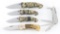 Lot Of Five Camo Pocket Knives