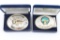 Lot of 2 Belt Buckles