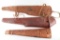 Lot Of Three Carbine Saddle Boots