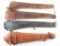 Lot of 4 Leather Saddle Boots