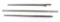 Lot Of Three Antique Rifle Barrels