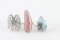 Lot of 3 Sterling Rings