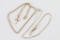 Lot Of Two Classic Gold Necklaces