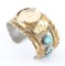 Navajo Watchband Brass Cuff