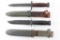 Lot of Two KA-BAR U.S.N. Mk-2