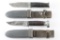 Lot of 2 Ka-Bar Marked U.S.N Knife