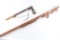 North West Totem Pole Staff & Battle Axe