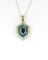 Beautiful Black Opal, Amethyst and Diamond