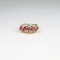 Gorgeous Pink Tourmaline and Diamond Ring